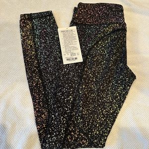 Lululemon Rainbow Reflective Speed Tight, Special Edition
